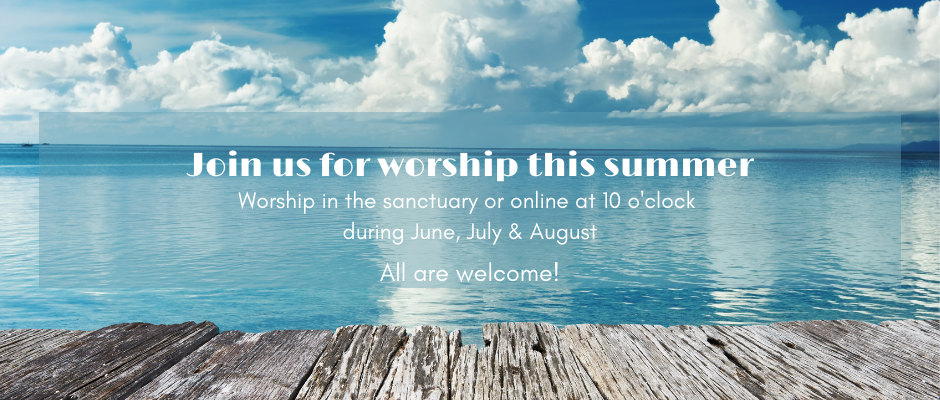 Summer Worship Times